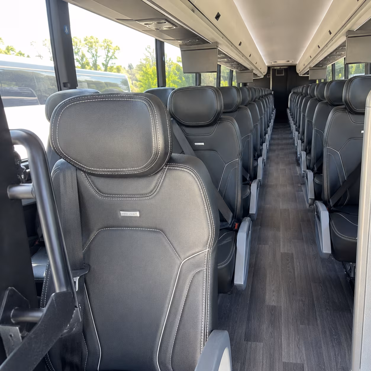 charter buses for large mobile wedding weekends and multi day events