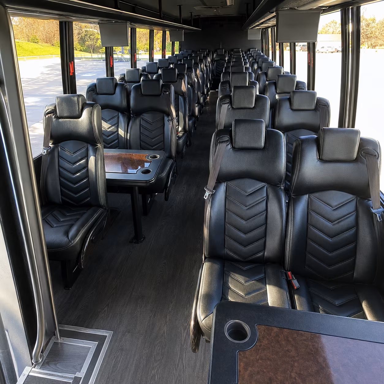 mobile bachelor bachelorette transportation onboard seating