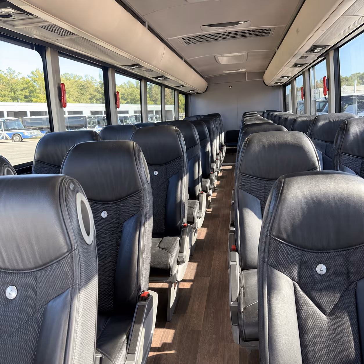 mobile birthday party transportation onboard seating