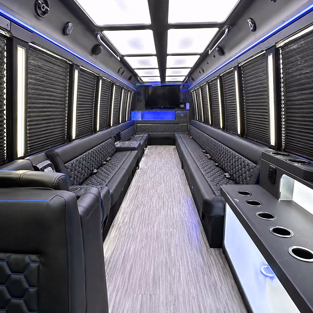 mobile corporate party bus rental