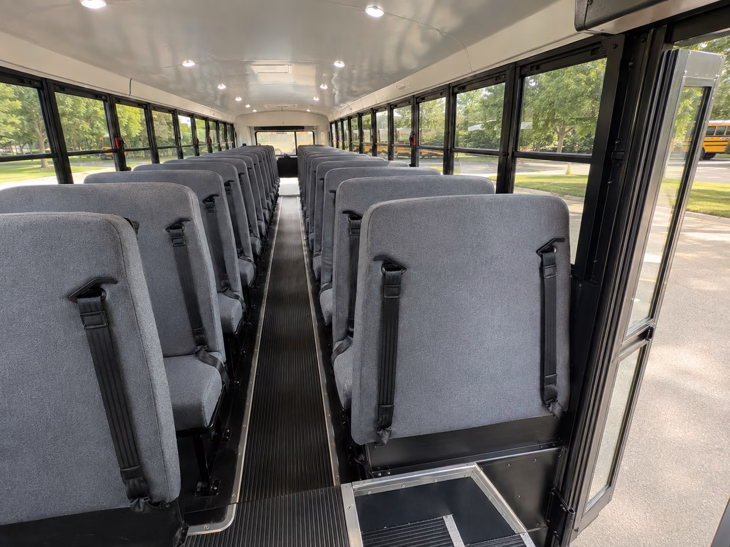 mobile field trip transportation onboard seating