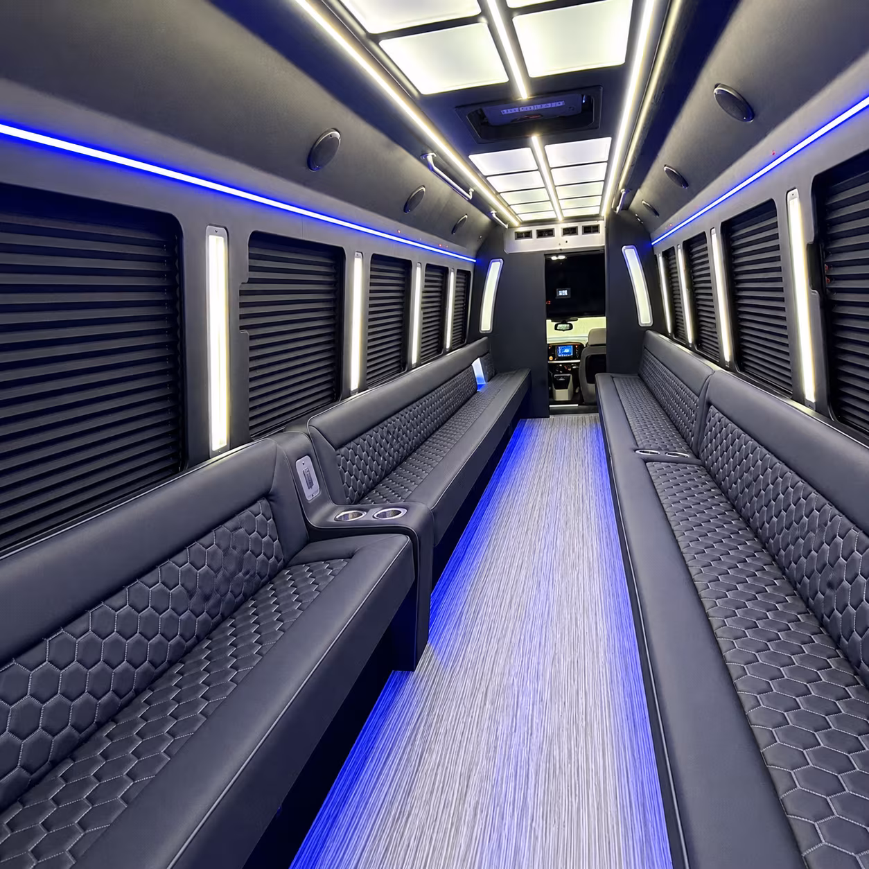 mobile party bus inside