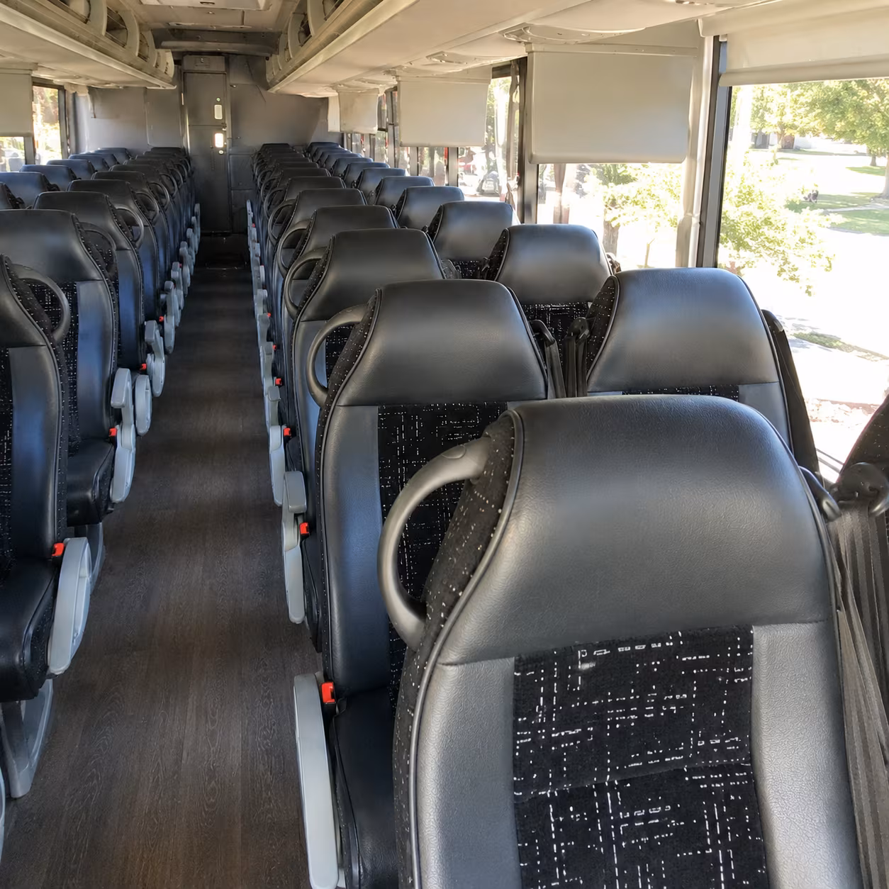 mobile private event charter bus rental