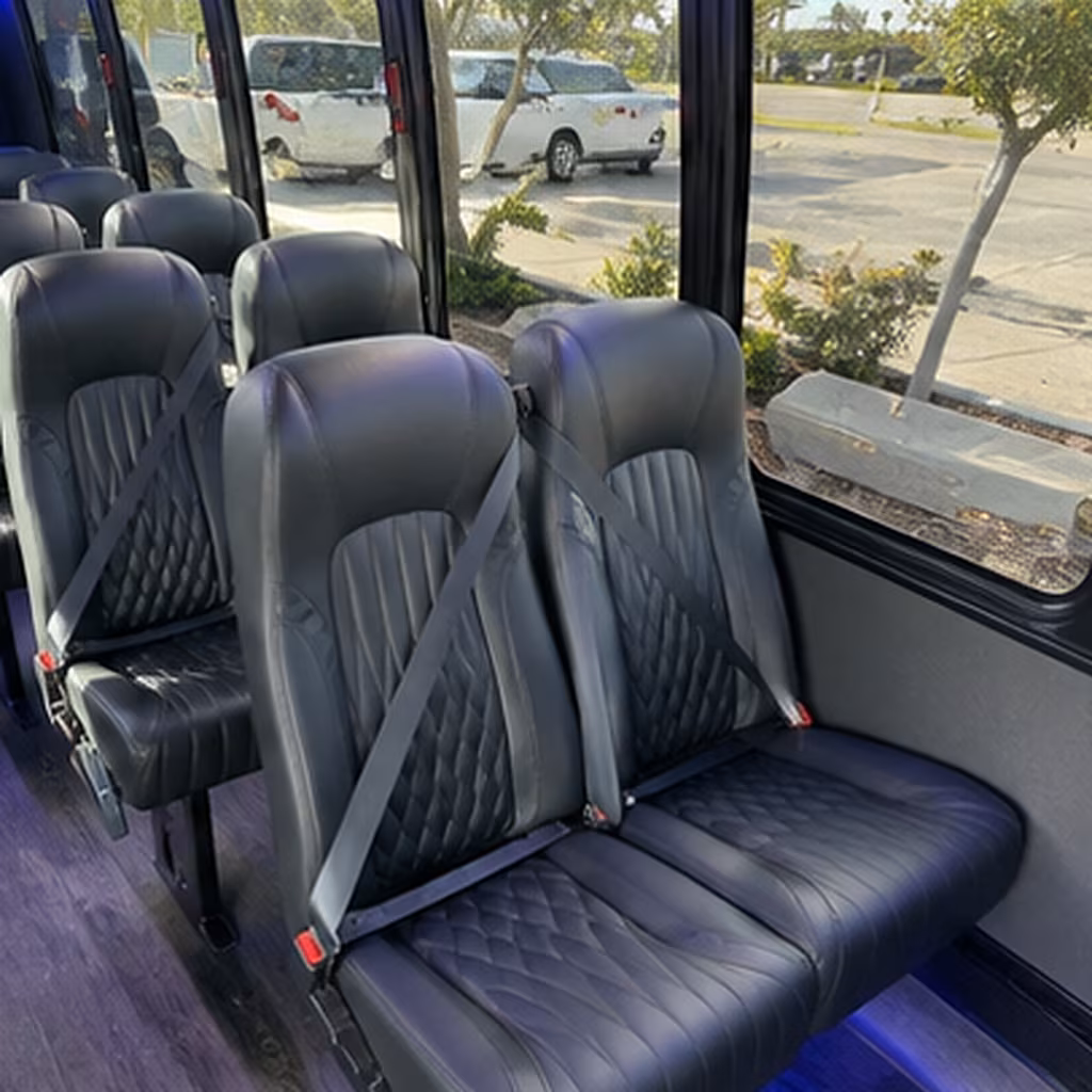mobile religious group transportation onboard seating