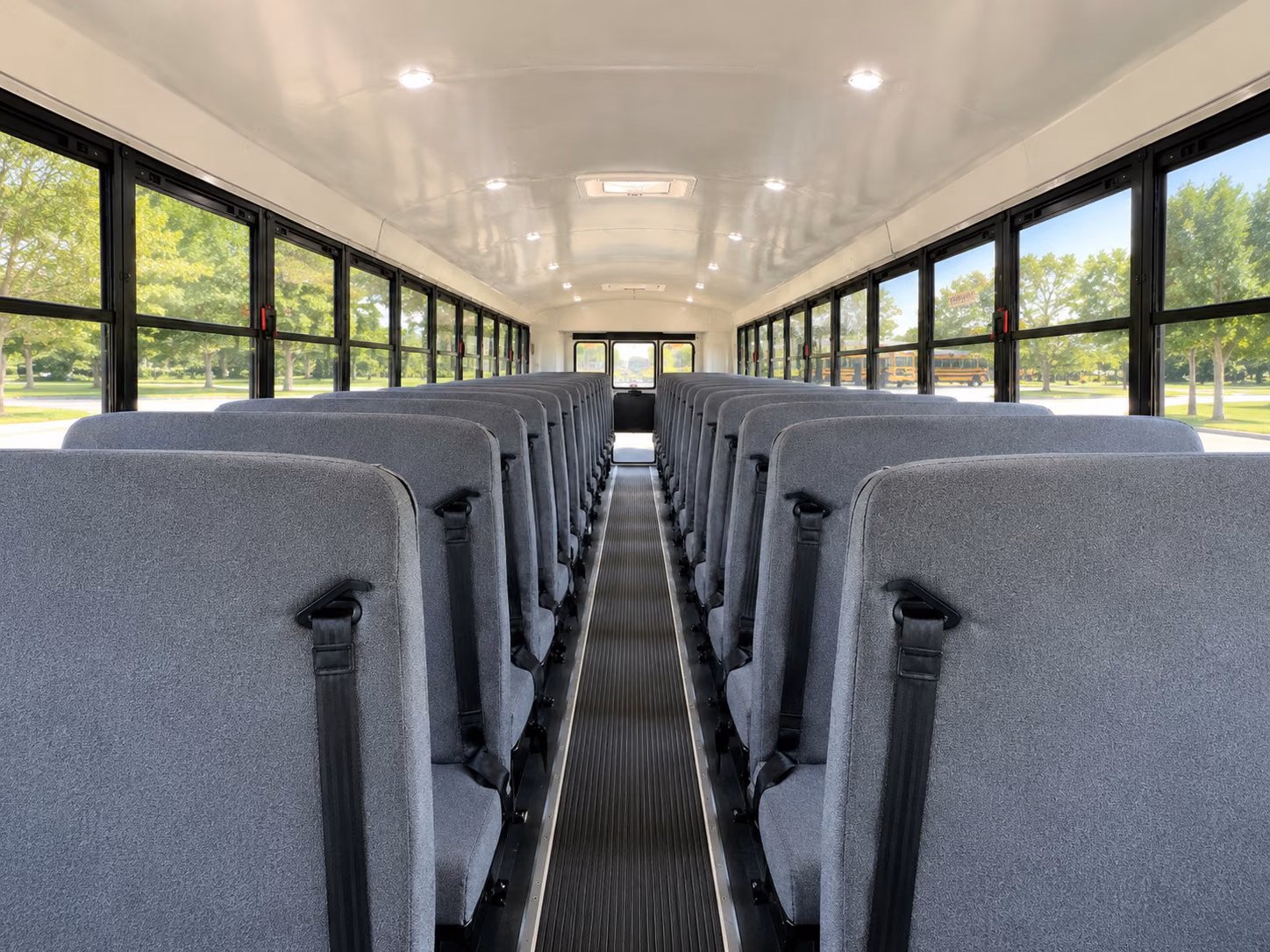 mobile school bus interior